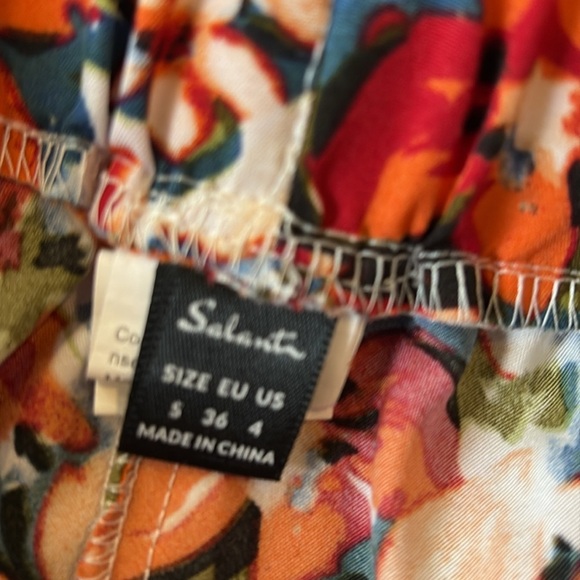 Teen 2 in 1 Floral Skort - Picture 3 of 3